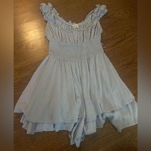 Urban outfitters blue romper